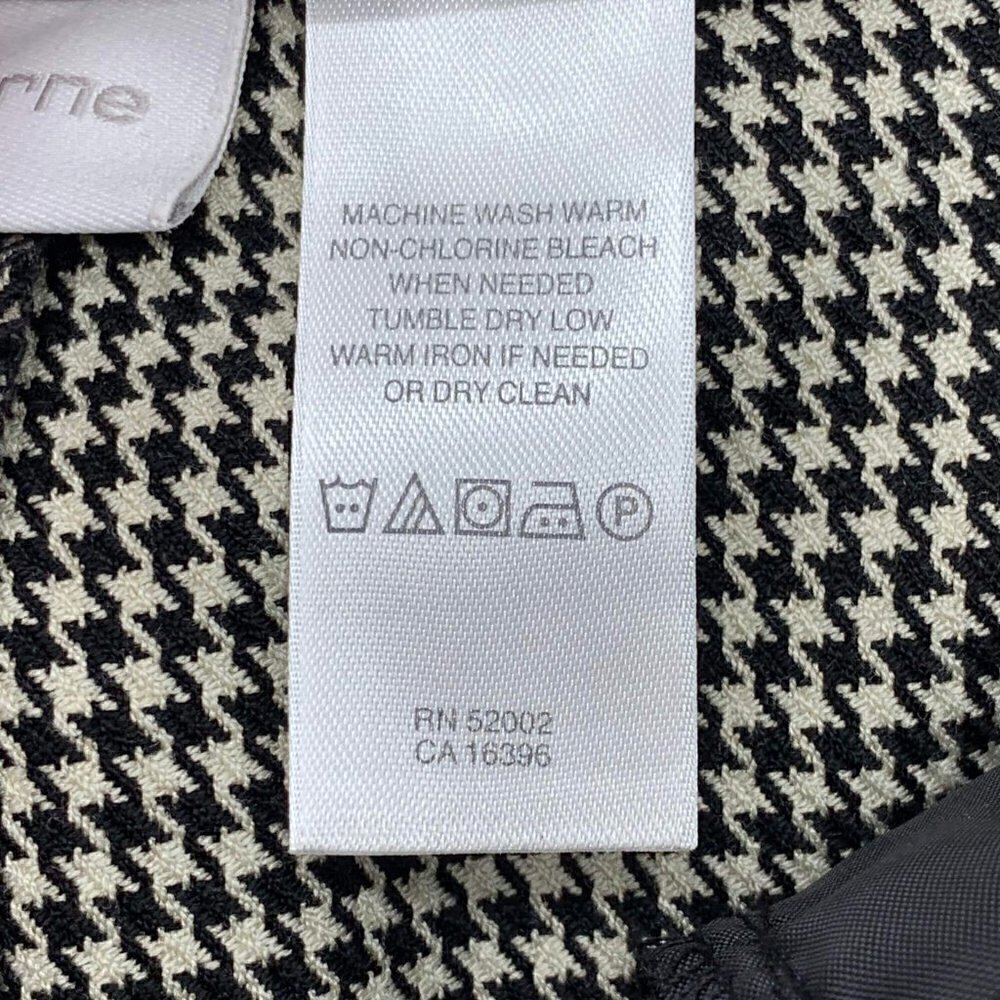 Liz Claiborne Audra Black/White Houndstooth Pants - Picture 7 of 7